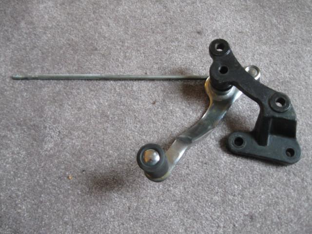  honda ace 750 shift lever assembly with hardware;mint condition