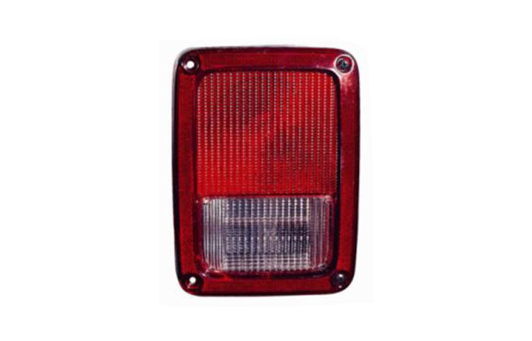 Right passenger side replacement tail light 07-10 08 09 jeep wrangler 55077890ac