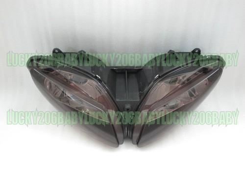 Headlight head lamp for yamaha yzf r1 yzf-r1 02-03 02 03 2002 2003 #smoke 7d