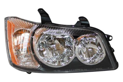 Tyc 20-6173-00 2001 toyota highlander right replacement headlight assembly