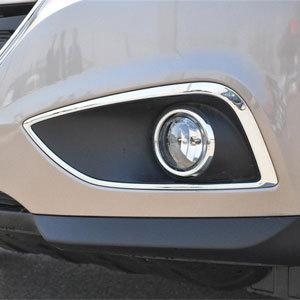 2010-2013 hyundai tucson ix35  chrome front fog light cover trim kit