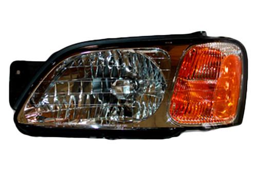 Tyc 20-5868-00 - 2000 subaru legacy left replacement headlight assembly