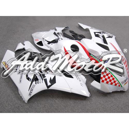 Injection molded fit fireblade cbr1000rr 04 05 scorpion white fairing 14n72