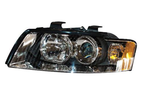 Tyc 20-6476-00 - 2002 audi a4 8e0 941 029 f left replacement headlight assembly