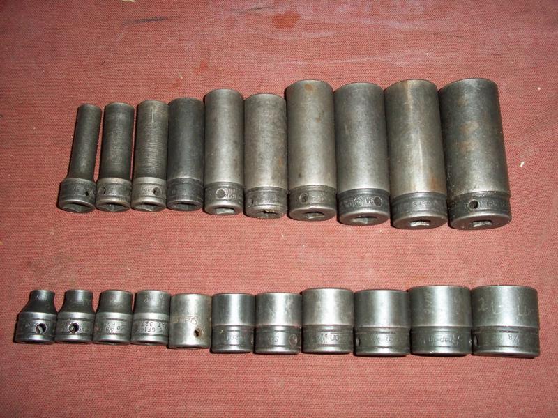 21 pc snap on socket set