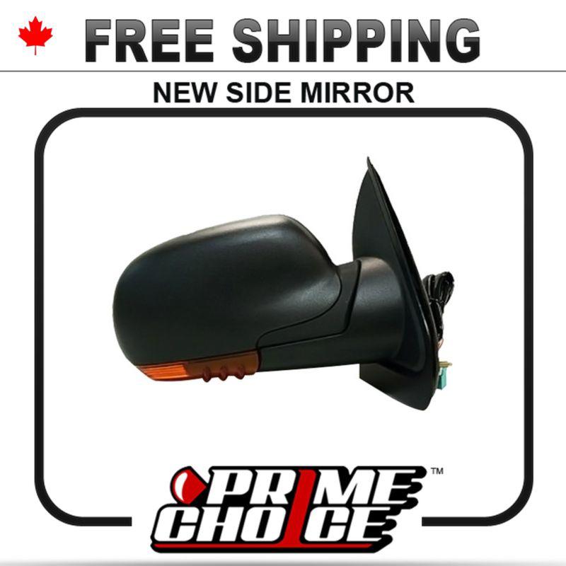 New power heated passengers side door mirror