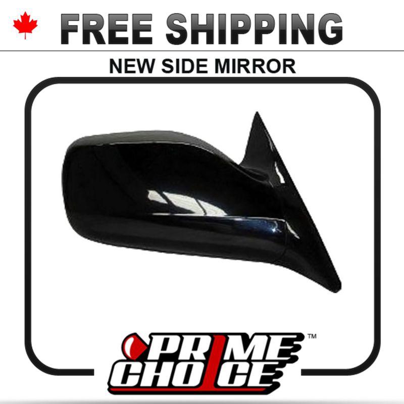 New power non heated passengers side view door mirror