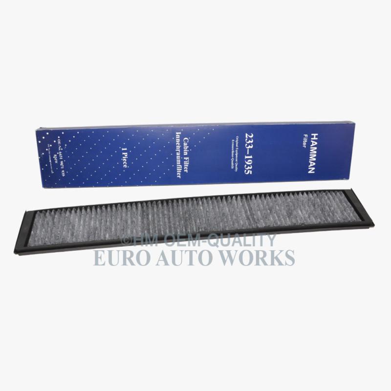 Bmw a/c cabin air filter charcoal oem-quality hm 6431 071935