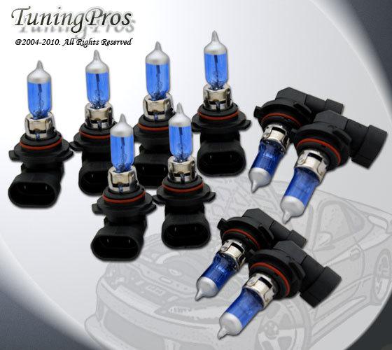 10pcs 12v 55w 9006 white 5000k xenon gas hid low beam light bulbs 5 pair