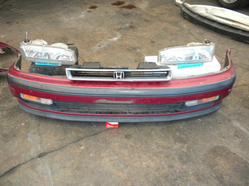 1990-1991 honda accord complete front end including everything! oem no reserve