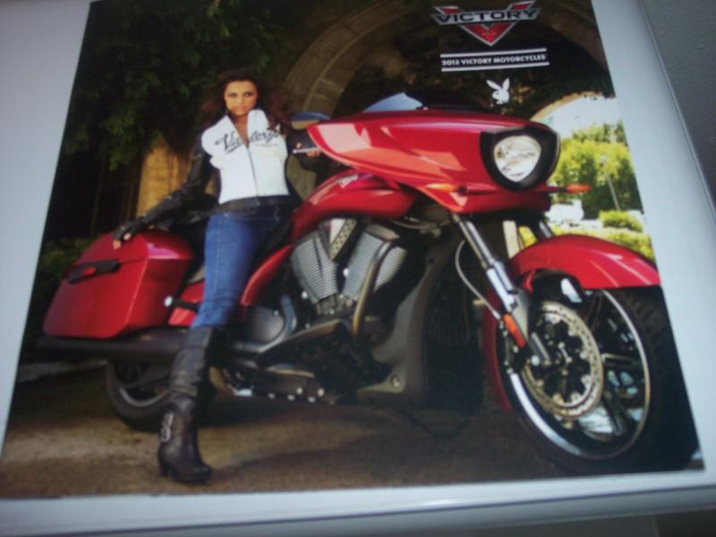 2013 victory motorcycle all models brochure  with playboy models