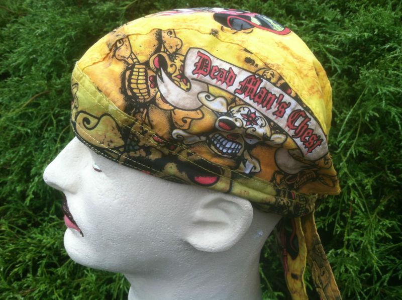 Pirate dude rag  real nice deluxe doo- not a hat- dudekey biker rag