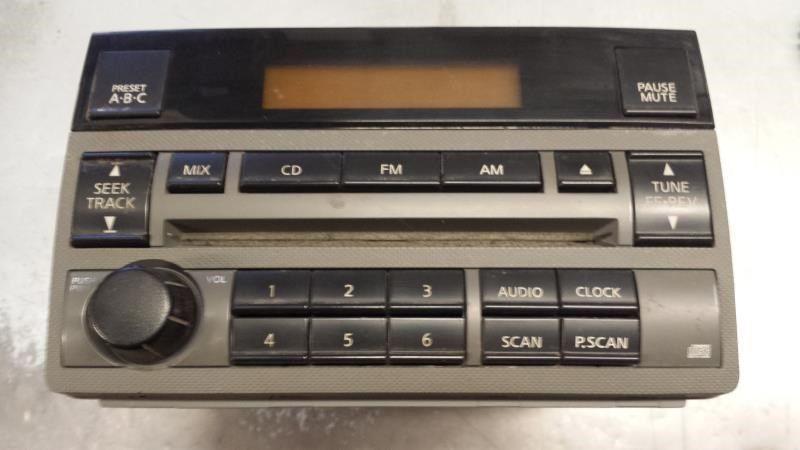 05 06 nissan altima radio cd 28185zb10a