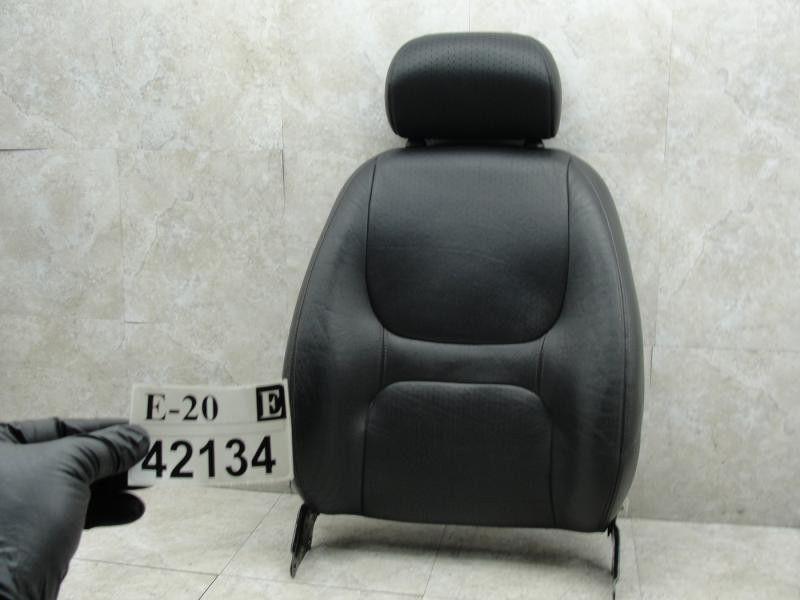 02-04 freelander right passenger side front seat back cushion head rest leather