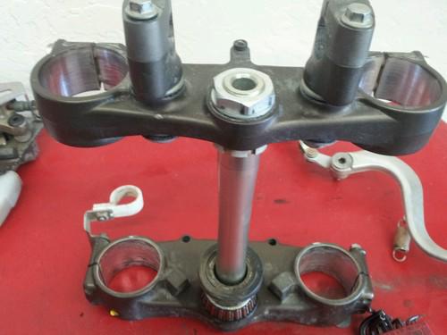 06 kx250f  tripple clamps tree