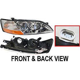 New headlight headlamp assembly passengers right side w/bulb