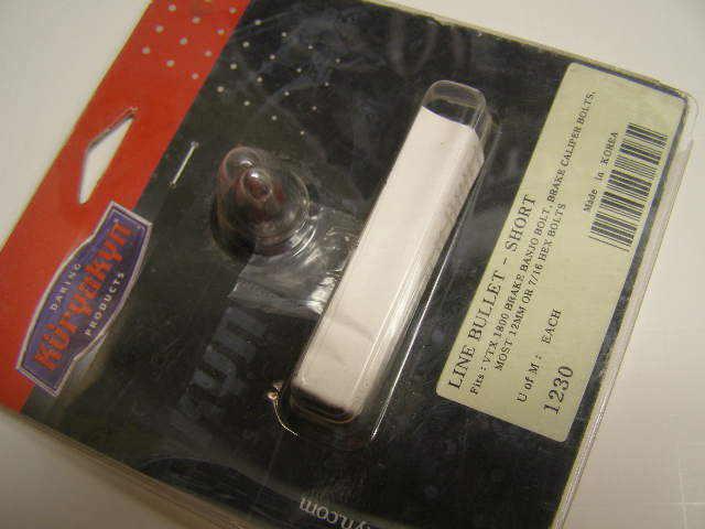 Kuryakyn motorcycle line bullet - short (ea)  p/n 1230