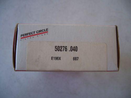 Case mopar desoto dodge 170 198 225 ring set 50276 .040