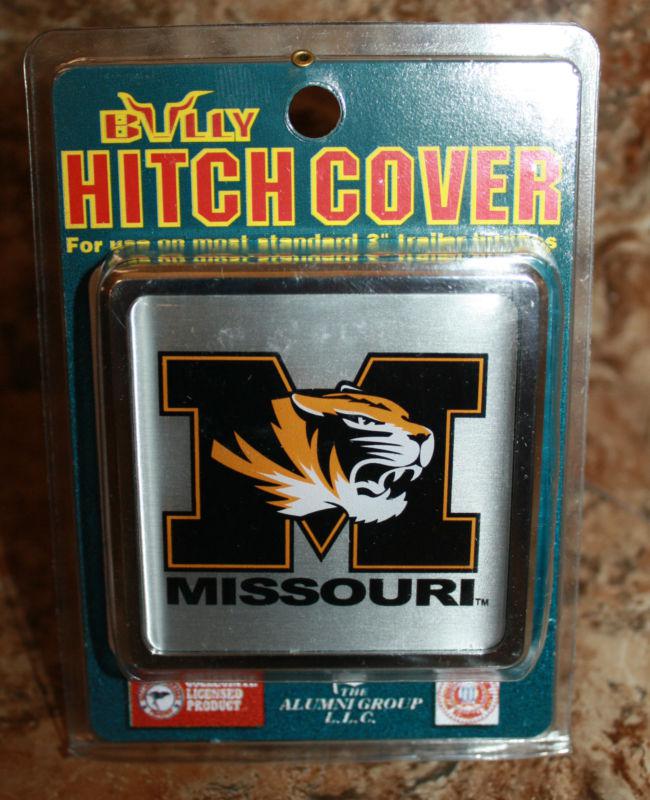 Bully 2" universal hitch cover - missouri tigers officially licensed new in box 