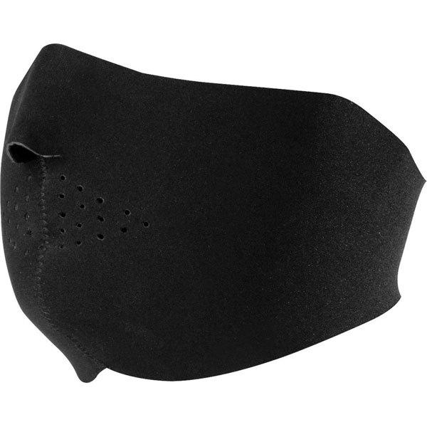 Black zan headgear oversized black half face mask