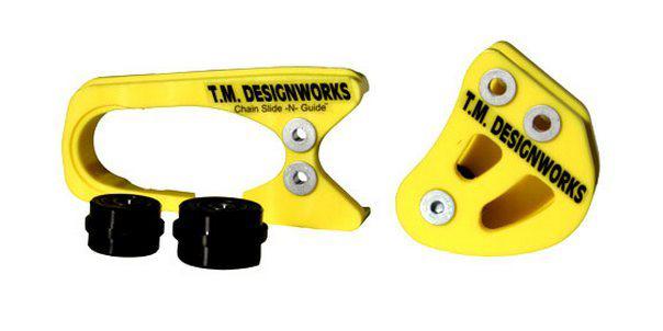 Tm designworks slide-n-guide kit yel suz lt450r 08-11