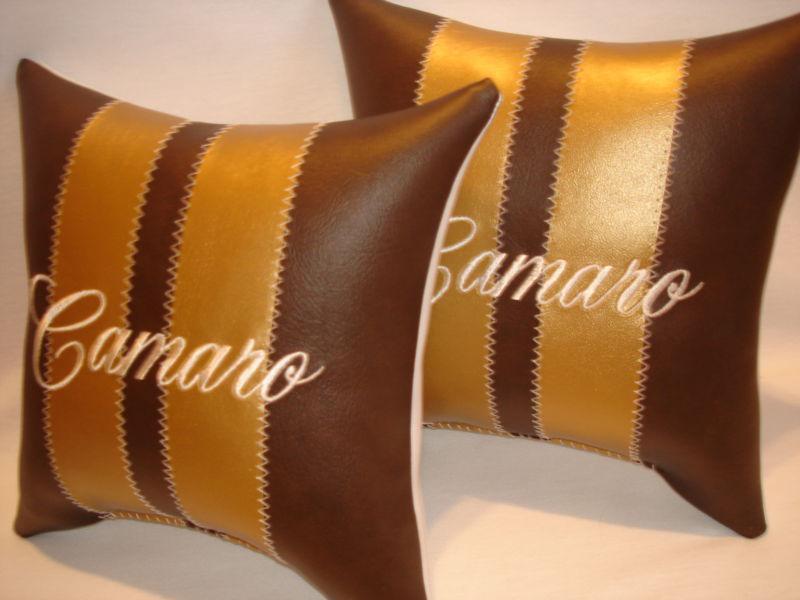 Camaro rallye stripe  pillow set to match your paint/interior for christmas