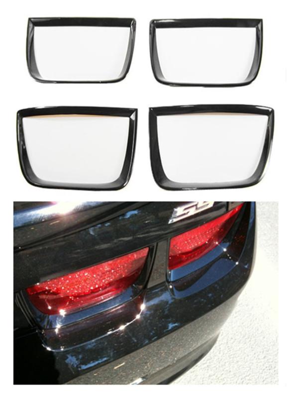 10- 12 chevy camaro tail lights frame trim bezel molding cover paintable