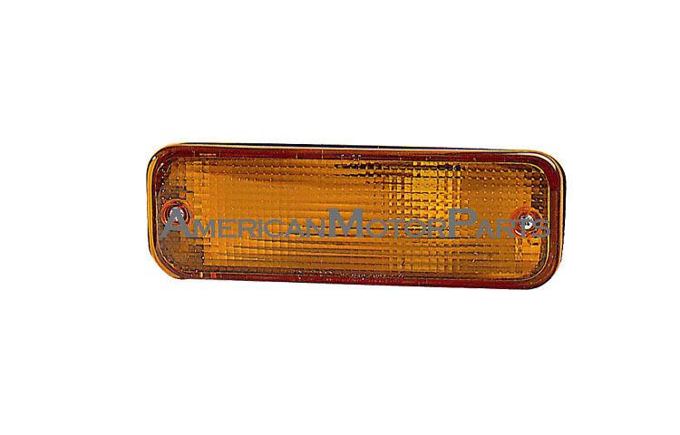 Passenger side replacement bumper park turn signal light toyota tercel corolla