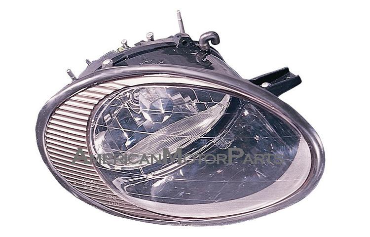 Right passenger side replacement headlight 96-98 ford taurus - f6dz13008a