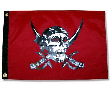 Caribbean pirate flag nylon 3' x 5' 607