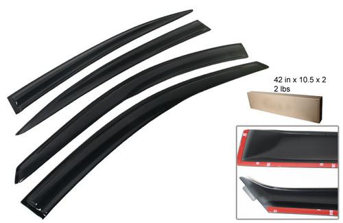 Honda accord 2008-2010  windows visor sun rain wind shield guard vent 4pcs