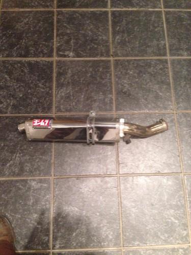 04-09 suzuki gs500f gs500 yoshimura exhaust sytem slip on pipe muffler