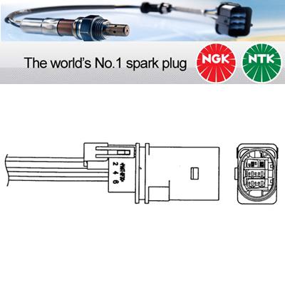 1x ngk ntk oxygen o2 lambda sensor  lza07-au3 lza07au3 (0027)