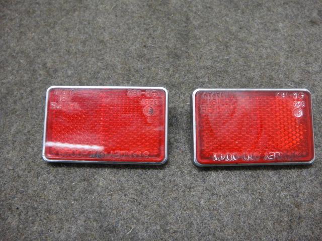 86 kawasaki en450 en 450 454 ltd reflectors rear #42