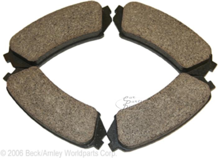 Beck arnley disc brake pad