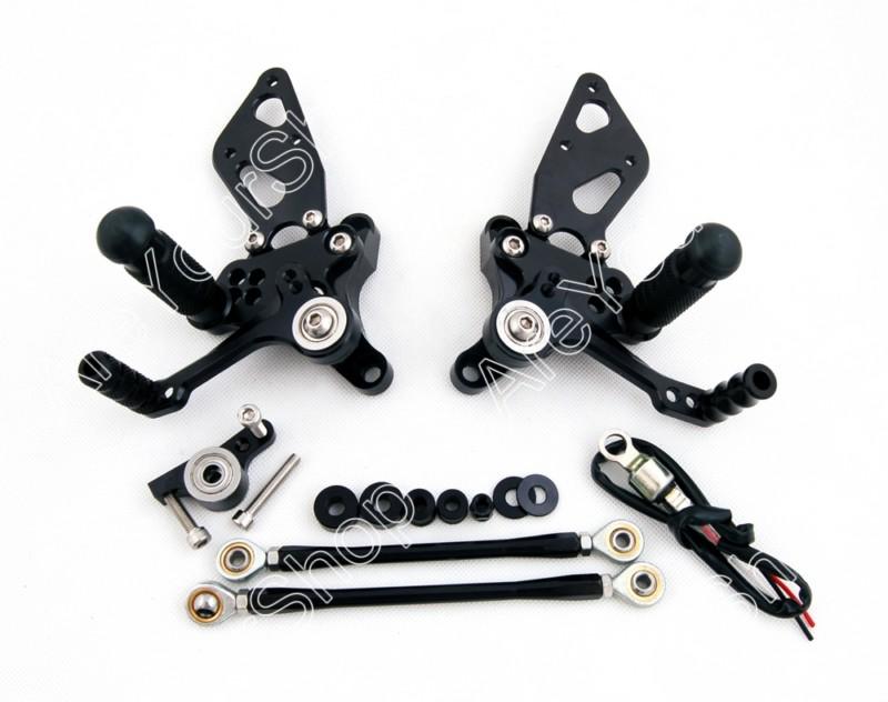 Rearset rear set ducati 848 1098 1098s 1098r 1198 black