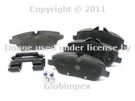 Bmw mini r55 r56 r57 (09-10) brake pad set front genuine new + warranty