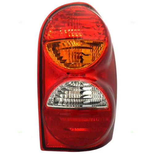 New passengers taillight taillamp lens housing assembly dot 02-04 jeep liberty