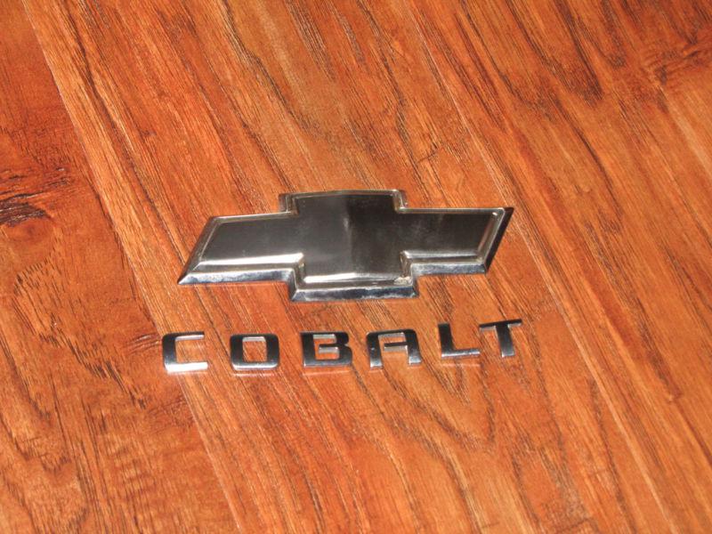 Chevrolet cobalt rear emblem logo symbol decal oem