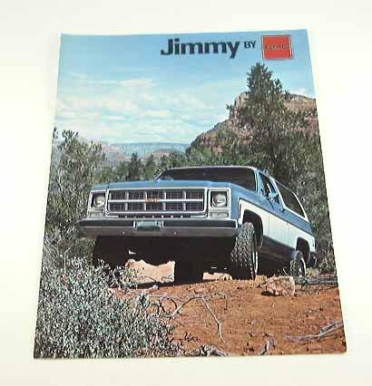 1979 79 gmc jimmy truck brochure c1500 k1500 4wd sierra