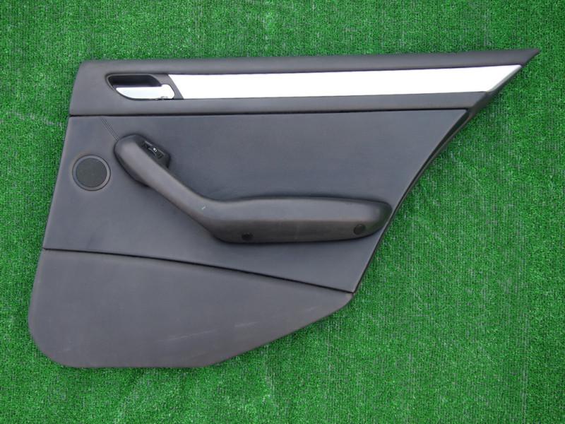 99-05 bmw 325i 330i e46 interior door panel  black rr passenger rear 