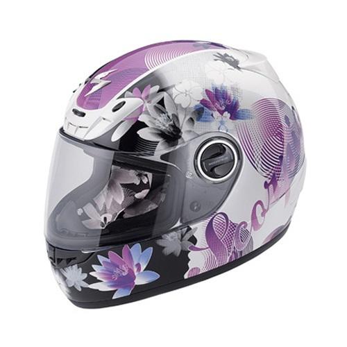 Scorpion exo-400 lilly helmet purple size xlarge xl