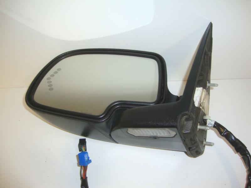 03-06 tahoe suburban gm truck suv left side signal door mirror oem 15124830