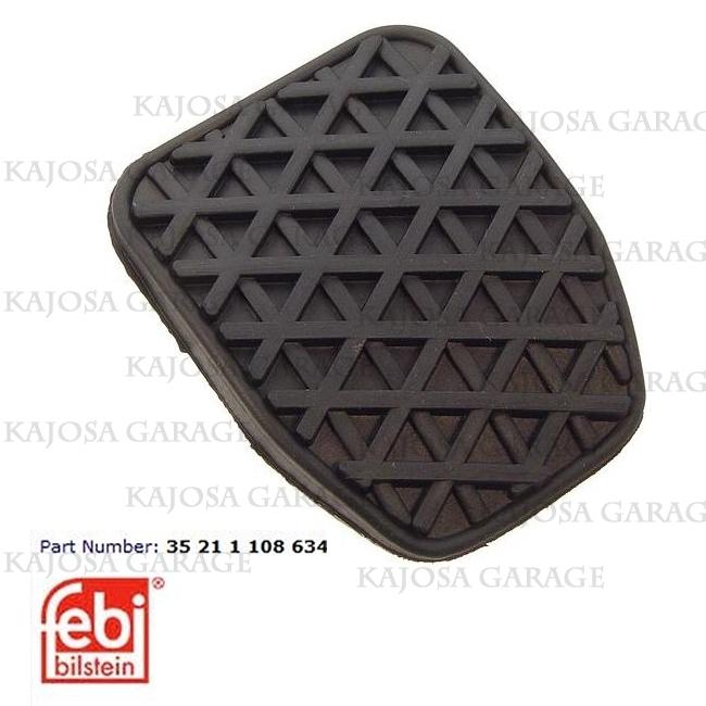 New clutch or brake pedal pad grip for bmw - for most bmw's - oem! #35211108634