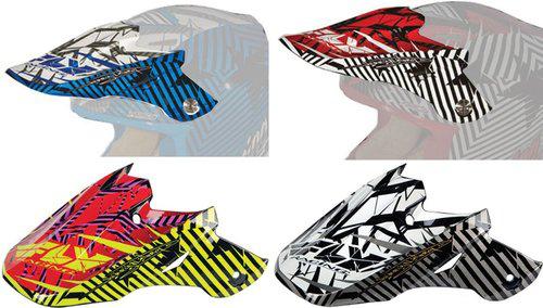 Fly racing replacement visor for formula clash helmet