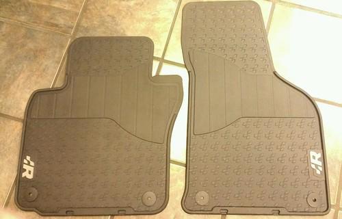 Volkswagen golf / r oem rubber mats. 2008-2009.