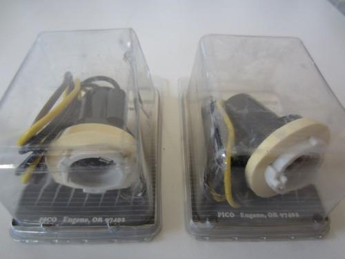 (2) pico 5425pt double contact tail and stop lamp gm 76-95 new