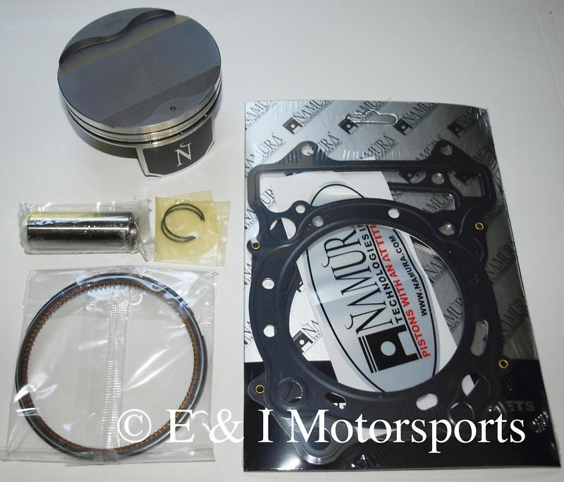 Suzuki drz dr-z 400 400e 400s 400sm *namura piston & gasket kit* stock bore 90mm