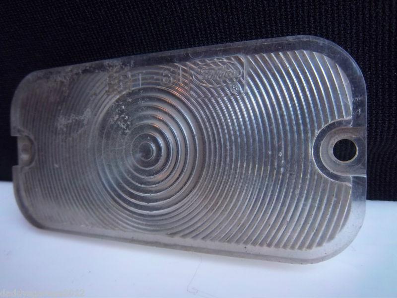 1961 ford parking light lens. oem