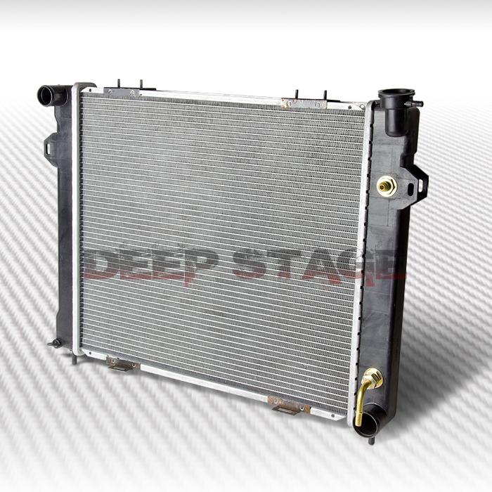 93-97 jeep grand cherokee zj 5.2 v8 at/mt replacement aluminum core radiator